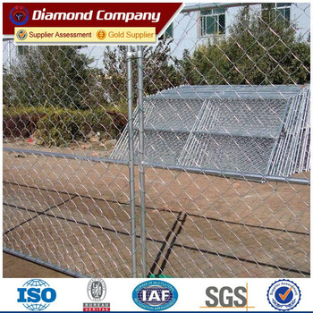 removable galvanized chain link fencing