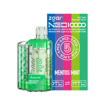 Zgar Neo 10000 Puffs-Mentos Mint