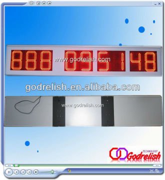 Super brightness large led countdown clock factory