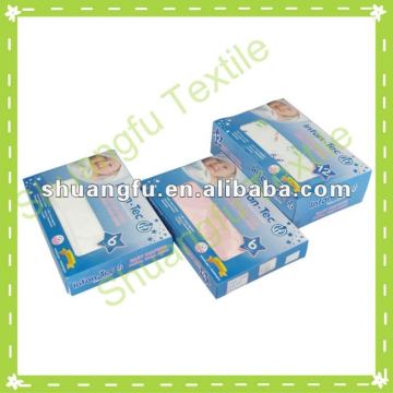 plain color and print baby diaper