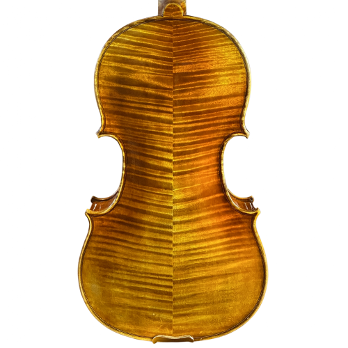 Madera de madera maciza envejecida arce acústico 4/4 violín