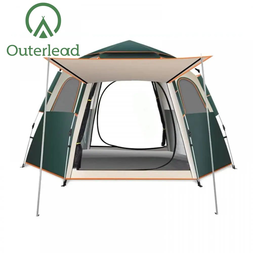 3-4 Man Waterproof Double Layer Quick Pitch Tent