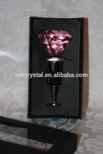 Diamond Shape Crystal Wine Bottle Stoppers MH-QT0407