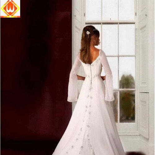 royal sexy wedding dress for bride
