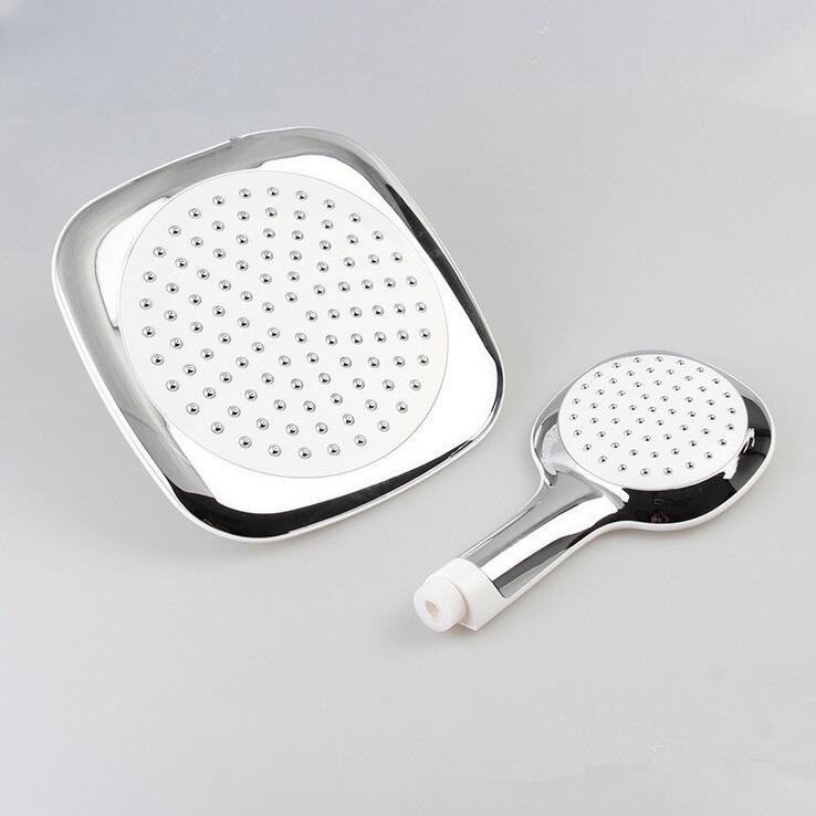 Douche à barre coulissante en acier inoxydable de haute qualité avec hauteur réglable et porte-savon