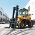 4 ton 5 ton 6 ton Rate Loading Rough Terrain Forklift All Terrain Forklift