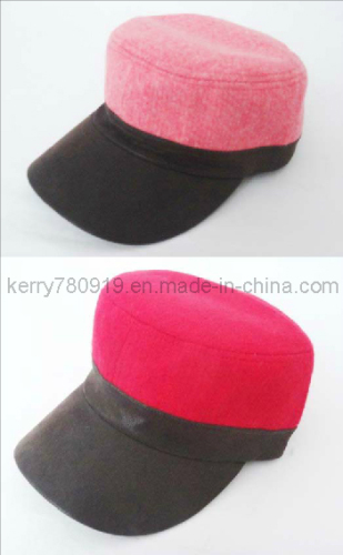 Red Wool Winter Cap/Warm Cap/Sports Cap (DH-LH737)