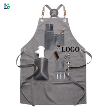 Custom Logo Barber Aprons with Multiple Pockets