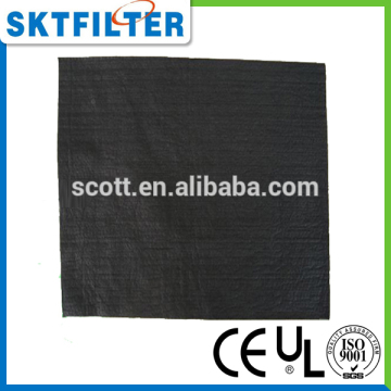 Viscose-based commercial activated carbon fiber felt