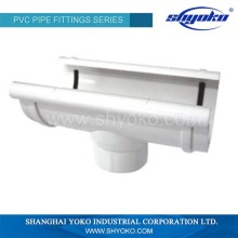 Hot selling good quality custom plastic gutter,roof pvc gutter system,cheap pvc rain gutter                        
                                                Quality Assured
