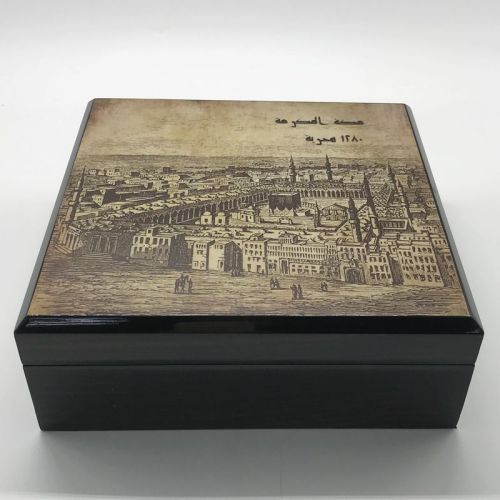 Elegante High Glossy Wooden Box For Abria Dates