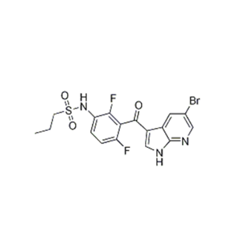 9-18504-27-5、N- [3  -  [（5-ブロモ-1H-ピロロ[2,3-b]ピリジン-3-イル）カルボニル] -2,4-ジフルオロフェニル] -1-プロパンスルホンアミド