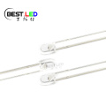 3mm LED lang benvann Blue LED 480NM