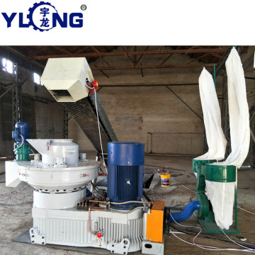 Soybean waste pellet machine