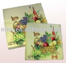 YLNL005 colour paper napkin,novelty napkin paper
