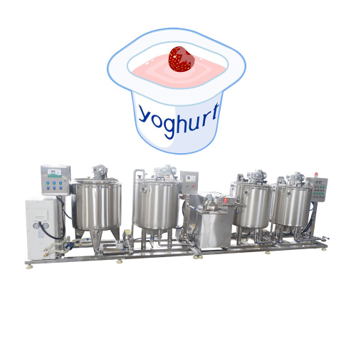 Complete Stired Set Yogurt Processing Line Plant