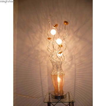 Classic simplicity aluminum table lamp decorat table light