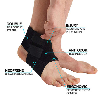 맞춤형 크기 Nerprene Elastic Ankle Brace Support