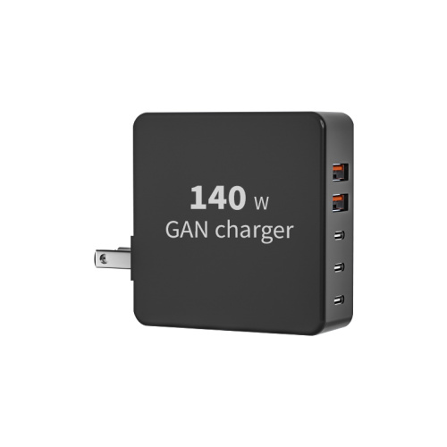 Chargeur GAn PD de bureau 140W avec écran LED