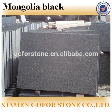 Mongolia black tiles, black basalt stone tiles