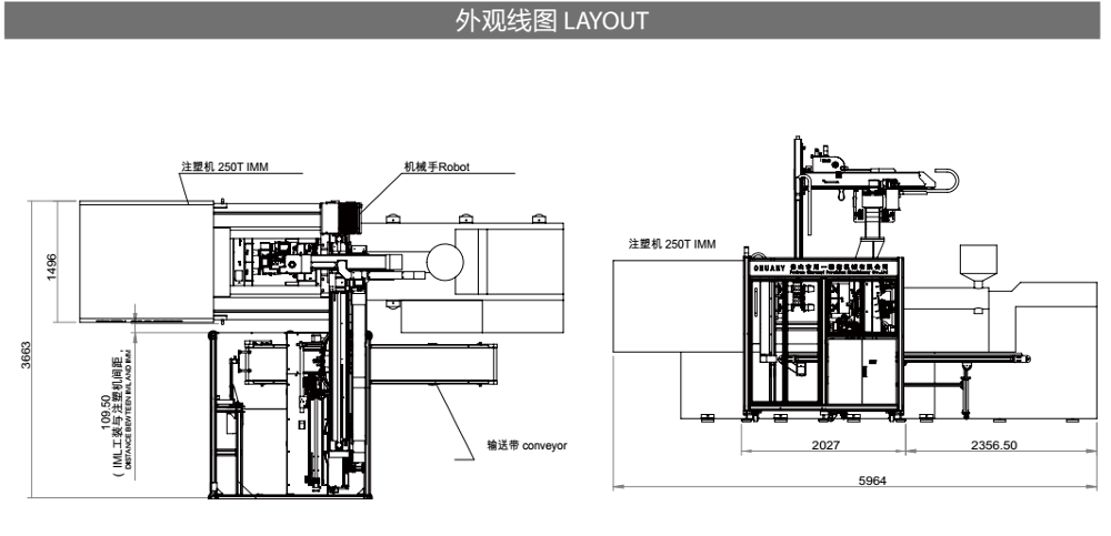 China Foshan Industrial Automatic 6 Axis Robot Arm In Mold Labeling Machine Injection,In Mold Labeling System