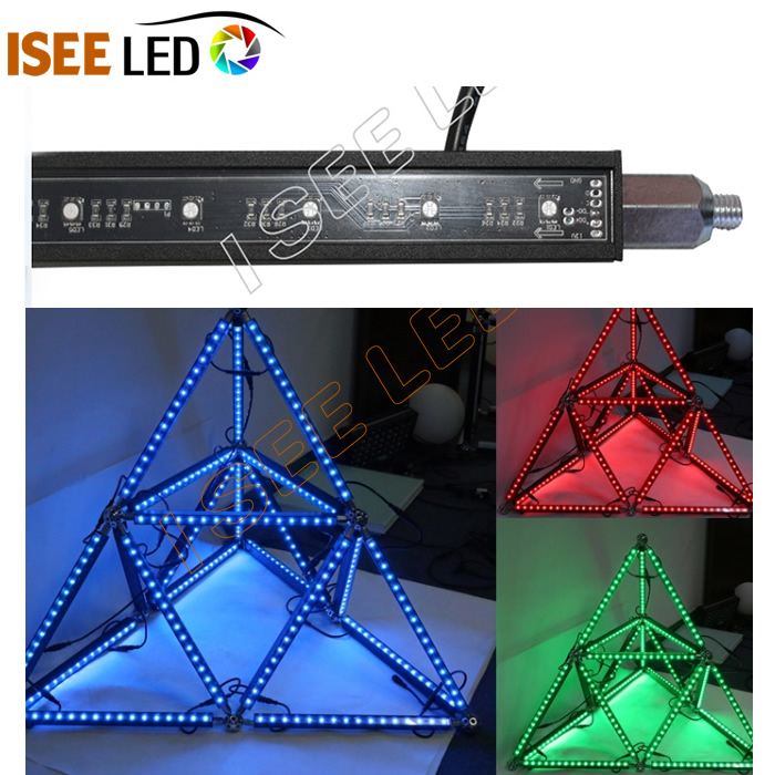 Televizijos laida DMX RGB Magic LED Dome Bar