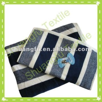 100 cotton striped sports team towels