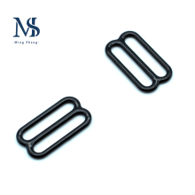 Nylon Coated Ring and Slider Clip Clasp Buckle Bra Hooks for Women's Underwear Making Supplies