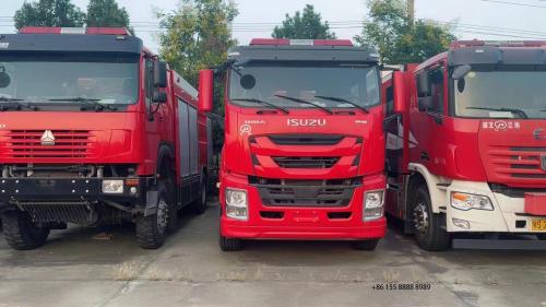 Isuzu New Fire Truck Equipment Rescue Truck