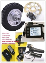 10inch electric wheel motor 36v electric scooter conversion kits