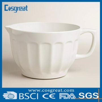 unbreakable melamine coffee cup white coffee cup