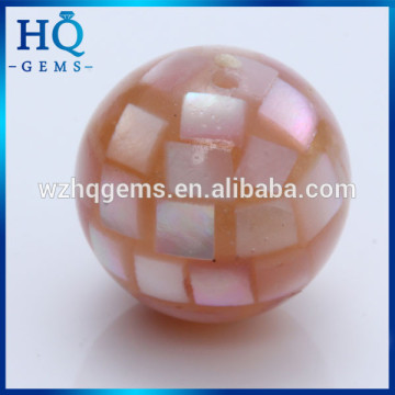 Nature colors shell mother of pearl bead jewelry