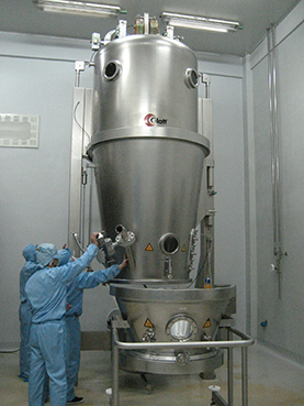 الكاكاو ومسحوق القهوة Fluidized Granulator