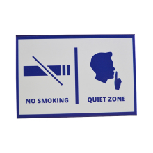 Elegant Metal Sign Plate with Personalized Address