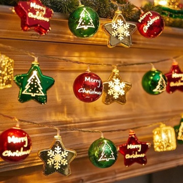 LED electroplating star light string