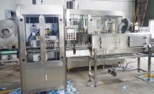 automatic milk bottle label sleeve shrink labeling equipment