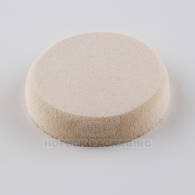 round shape makeup puff