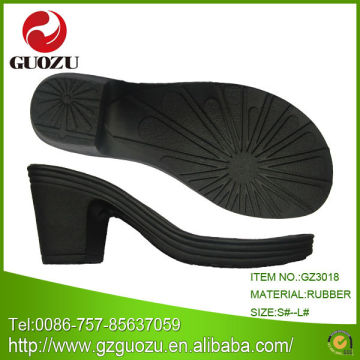 high heel rubber soles