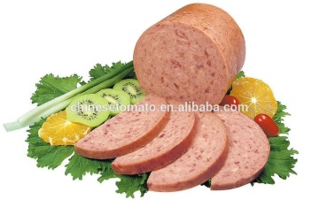 canned meat corned beef, beef luncheon meat of 35% meat