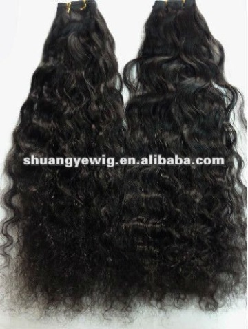 virgin malaysian curly hair weaving