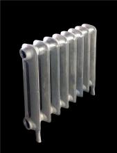 beautiful plain column radiator with colored paint