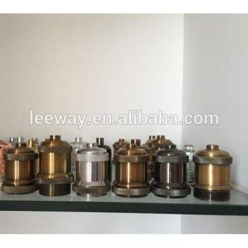 Vintage Lamp Holder Lamp Socket Metal Iron Light Bulb Holder