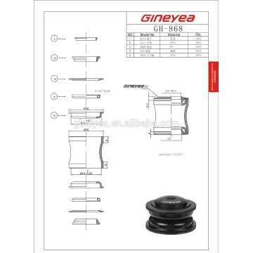 Bicycle Bearing Headset Cheap Bicycle Headsets steel