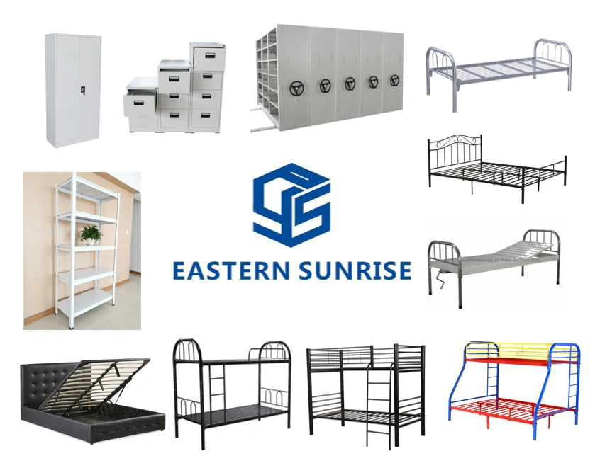 High Quality Steel Metal Double Layer Bed Bunk Adults Beds