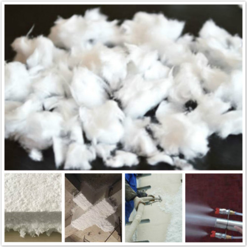 Inorganic granulated glass wool