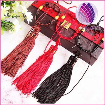 Beautiful promotional circle loop tassel