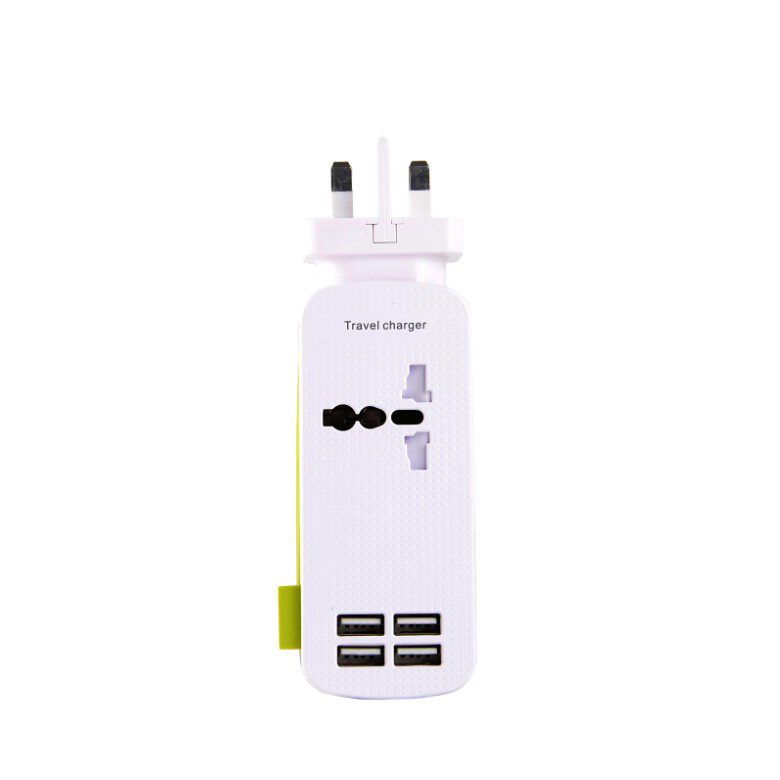 Cargador de puerto USB USB 4 Universal Plug UK