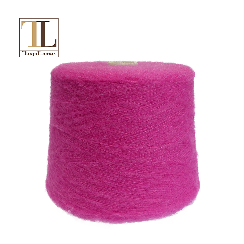 Topline Wholesale Kid Mohair Смесена конус от прежда