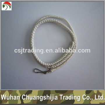 white PP military lanyard cord