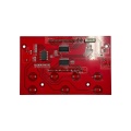 Painel de controle LCD com botão de mola PCBA